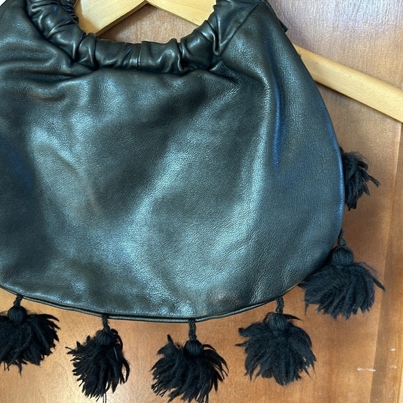 Moschino Purse With Gorgeous Tassel and Studded Accents - Picture 6 of 7